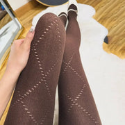 LunaWeave Autumn Winter 100D High Waist Opaque Tights For Women Silky Comfort And Flawless Coverage