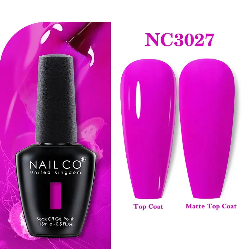 NAILCO 283 Colors Gel Nail Polish Kit Ultra Long Lasting UV Gel Varnish With 30 Day Shine