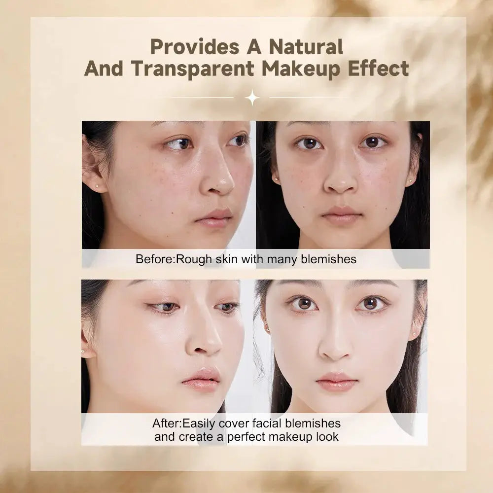 Life Girls Watery Double Headed Foundation Stick With Brush For Natural Long Lasting Flawless Coverage