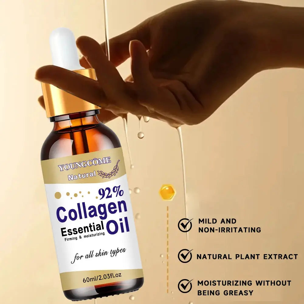 Collagen Peptide Anti Aging Serum For Face Skin Brightening Reduces Fine Lines And Wrinkles Heals And Repairs Skin
