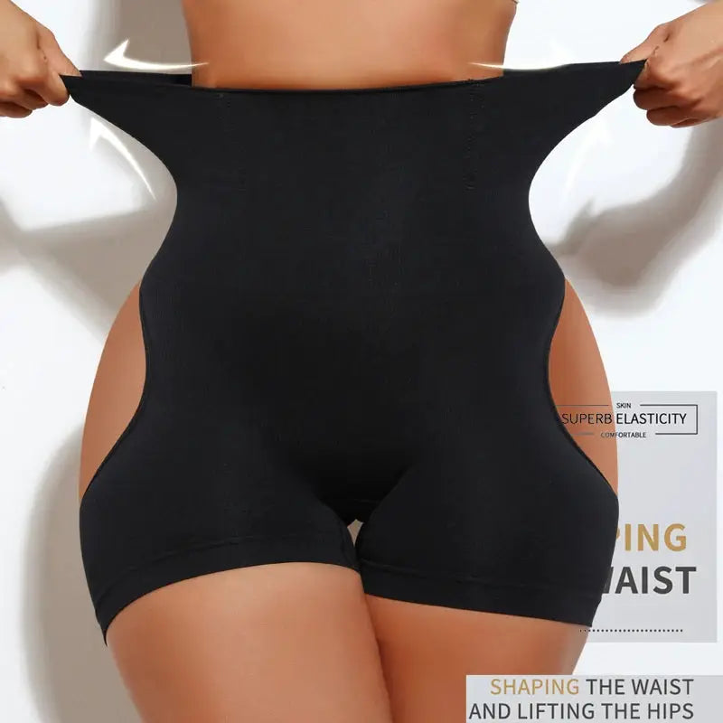 VivaLuxe Women High Waist Shaping Panty Butt Lifter Seamless Shapewear Nylon Elastane Lightweight