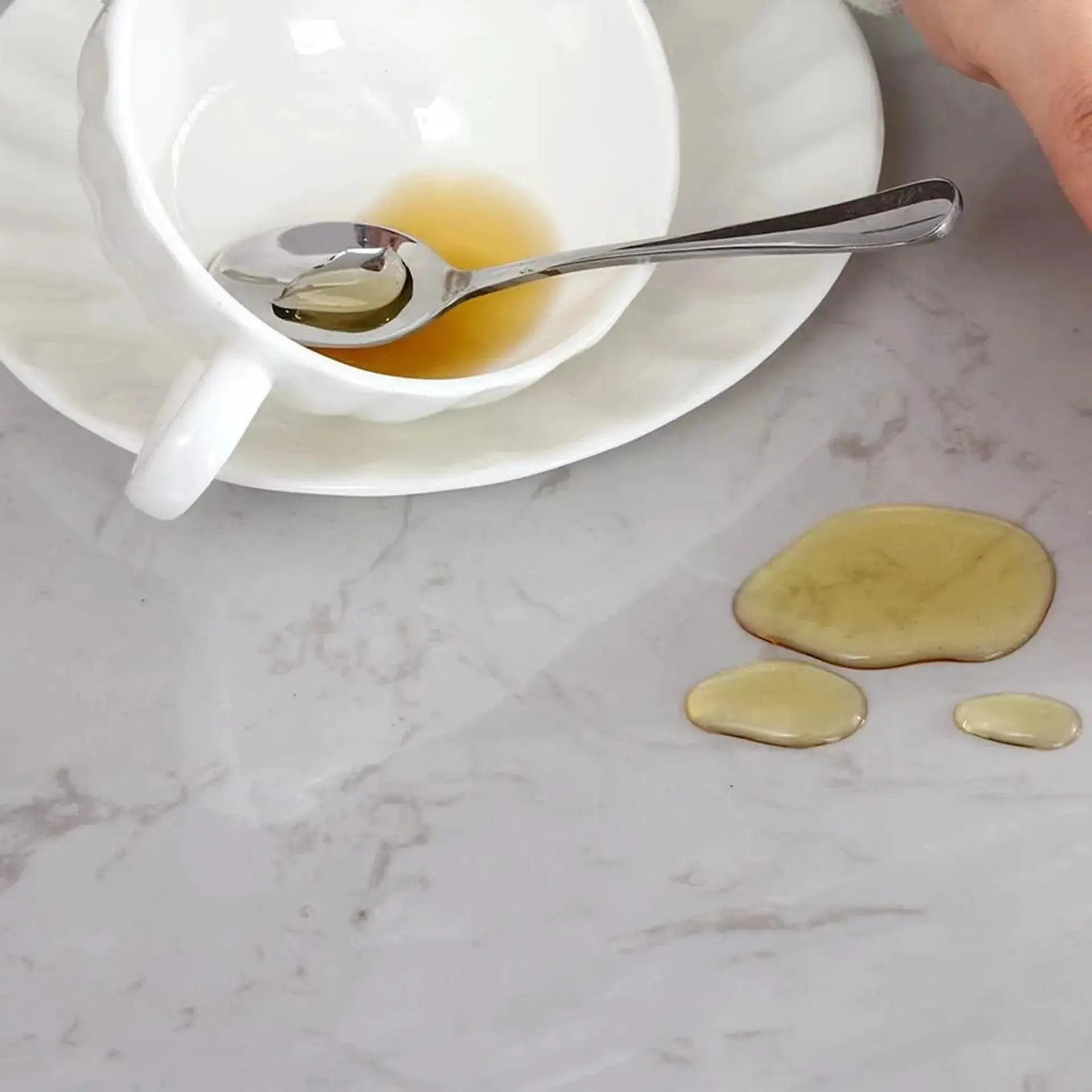 Transparent Round PEVA Tablecloth Protective Sleeve Waterproof and Oilproof for Round Tables