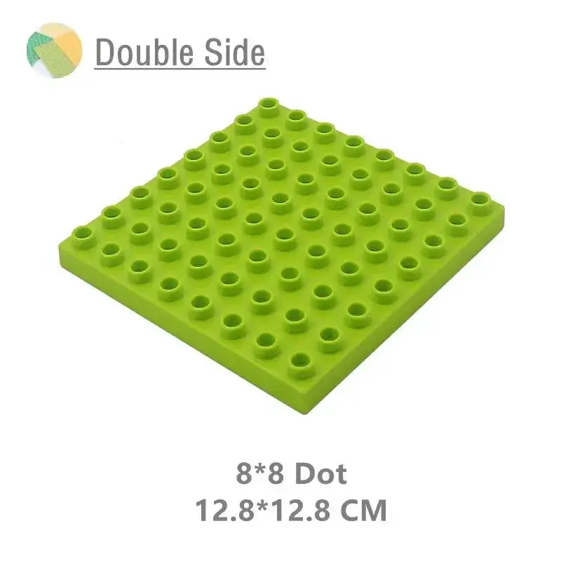 9 Sizes Big Building Plastic Blocks Base Plates Compatible With Large Bricks And Assembly Figures For Kids Toys
