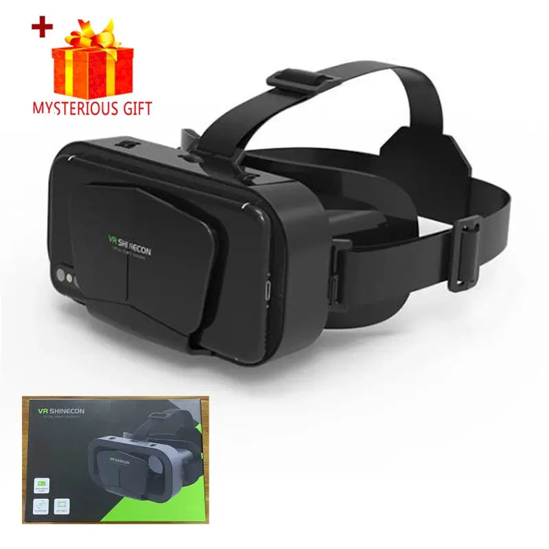 VR Glasses Virtual Reality Headset For Smartphones With 3D Lenses Smart Goggles Game Accessory