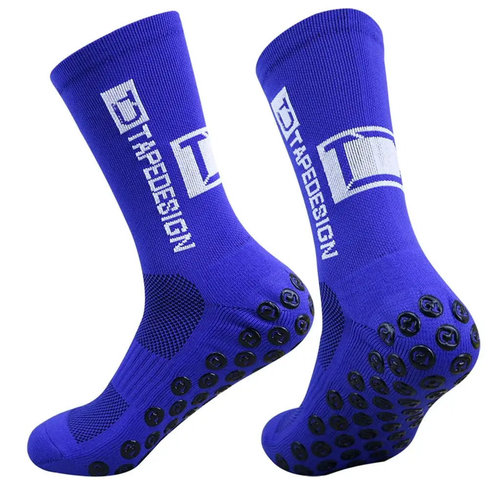 Mens Non Slip Soccer Socks With Non Skid Grip For Football Basketball Cycling And Training Performance