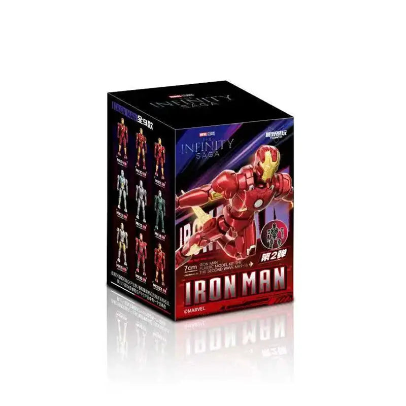 Original Iron Man Helmet Mask 9 Styles War Machine MK16 MK42 MK85 Tony Stark Diy Model Action Figure Assembled Gift
