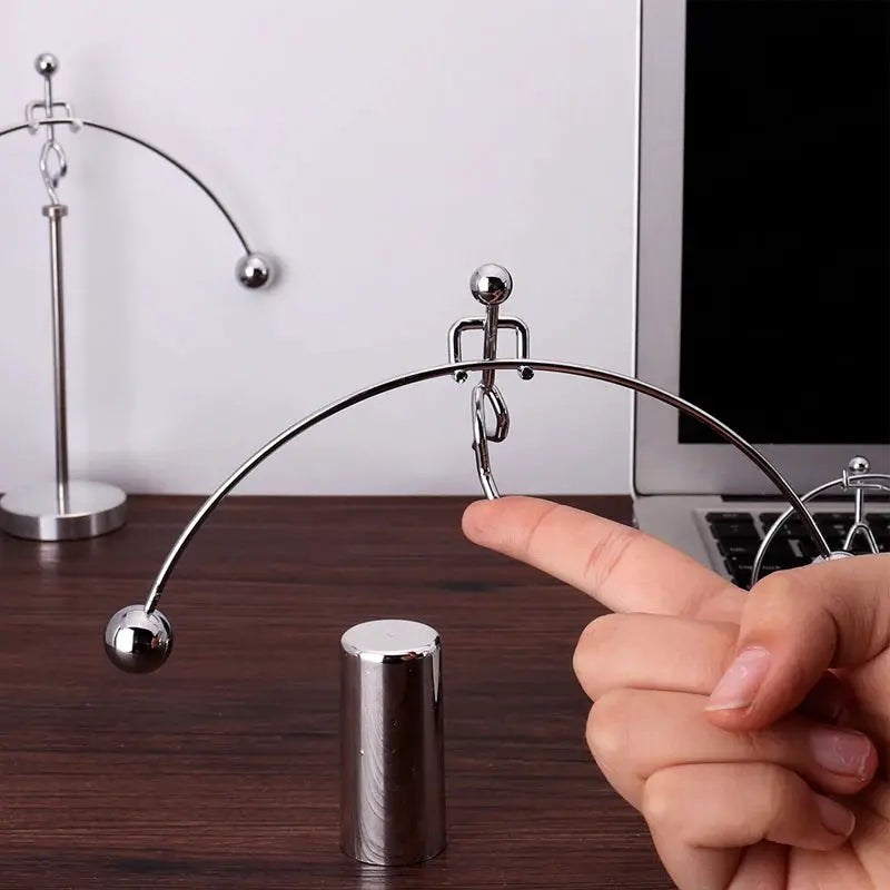 Creative Balance Pendulum Desk Toy Perpetual Motion Physics Demonstration For Students Graduation Gift