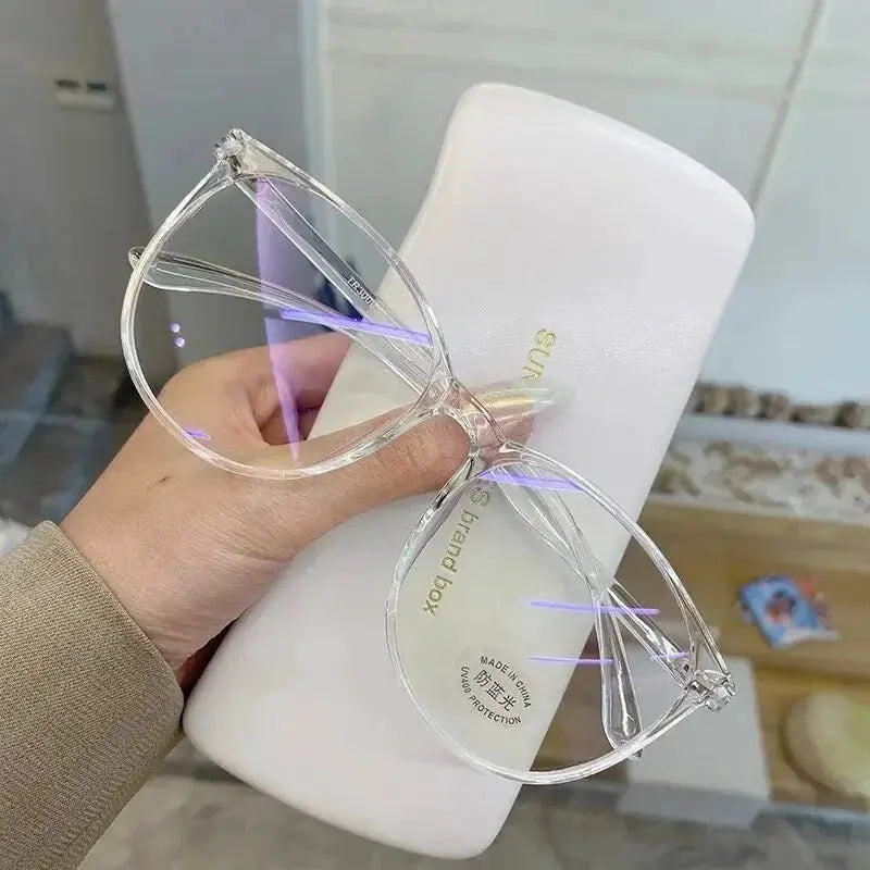 LumiGuard Anti Blue Light Blocking Glasses With Replaceable Lenses Clear Lens 20 to 90 Percent Blue Light Block