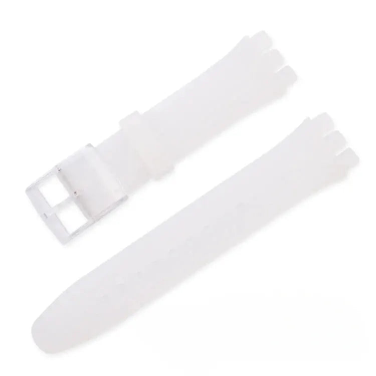 Swatch Compatible Silicone Watch Band 16mm 17mm 19mm 20mm Waterproof Colorful Rubber Strap For Men And Women