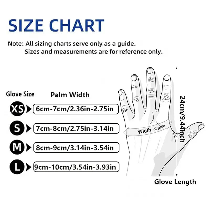 Light pink disposable nitrile gloves, waterproof and anti-static, 100/50/20 pack, kitchen-ready, sizes XS–L.