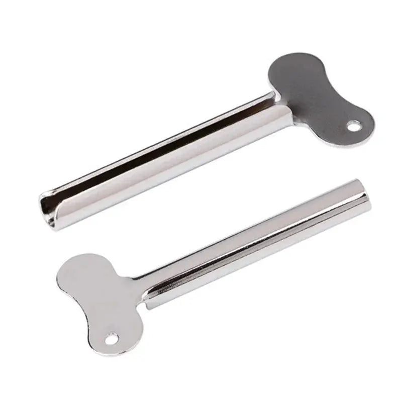 5Pcs Stainless Steel Toothpaste Squeezer And Facial Cleanser Squeezer Set Metal Tube Tools For Bathroom