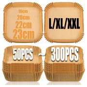 Nonstick Air Fryer Parchment Paper Liners Disposable Baking Papers For Air Fryer And Microwave Oven