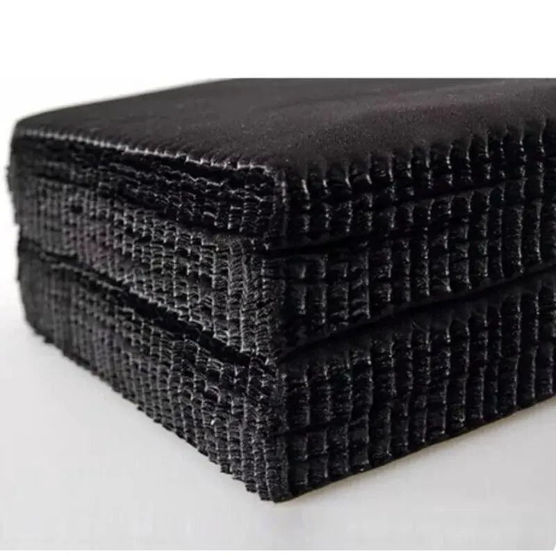 Twenty Pieces Black Microfiber Cleaning Cloth For Glasses And Cycling Sunglasses 13x13 Cm Eyewear Lens Care