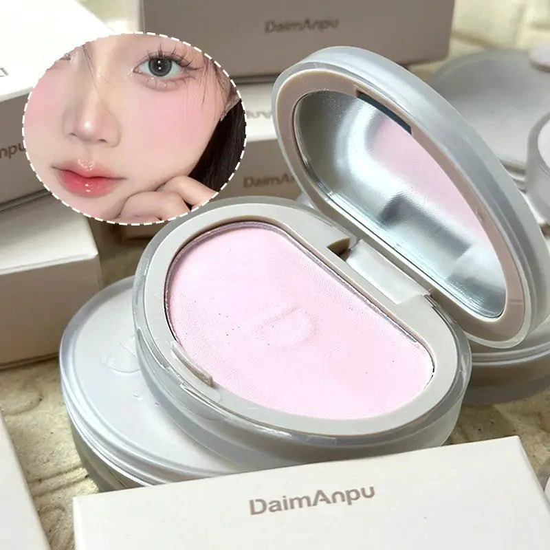 DaimAnpu Monochrome Honey Powder Blusher High Gloss Natural Brightening Rouge Setting Powder Cream