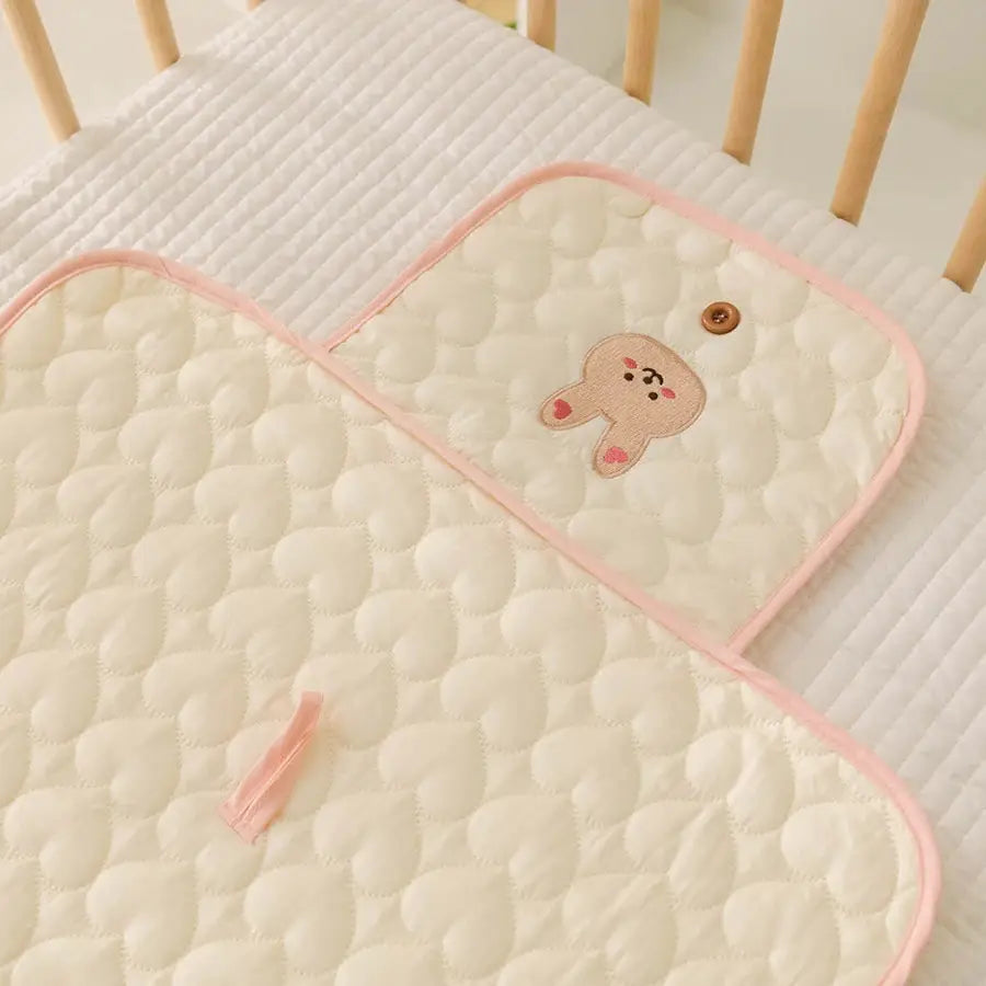 Foldable Portable Diaper Changing Pad For Baby Newborn Travel On The Go Hygienic Changing Mat With Cover