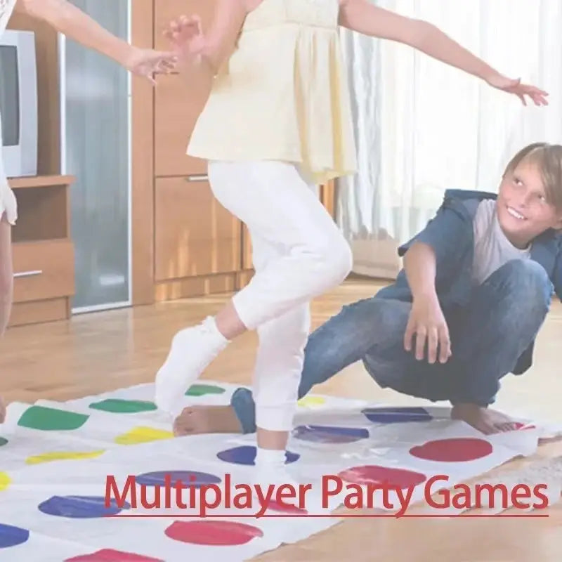 Twist Game For Family Fun Funny Body Twist Move Mat Board Game For Kids And Adults