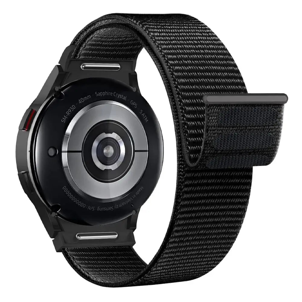 Band For Samsung Galaxy Watch 7/6/4/classic/5 pro 44mm 40mm wrist No Gaps Nylon sport loop correa bracelet Galaxy Watch 7 Strap