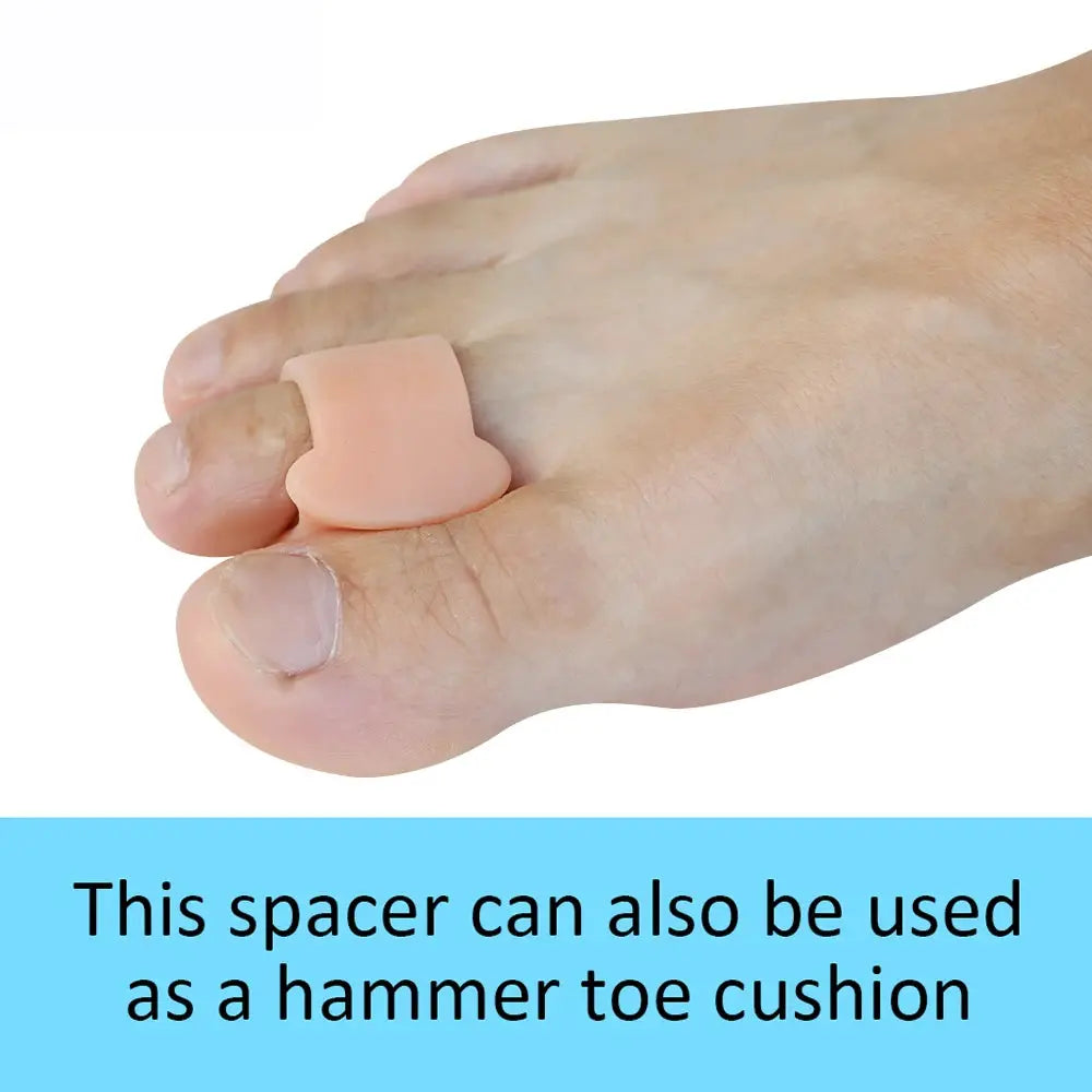 Pexmen Soft Gel Toe Separators 2 4 10 Pcs Set For Bunions Hallux Valgus Hammertoe Relief Foot Care Tool