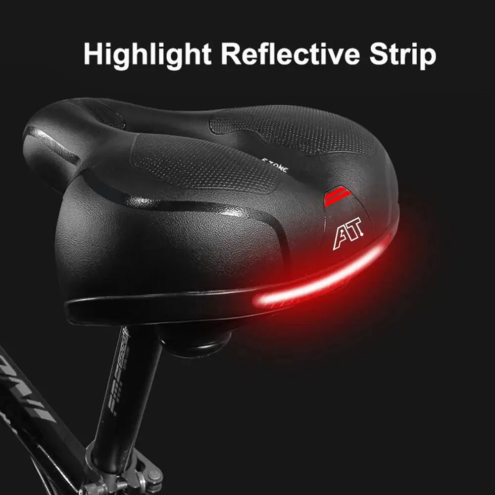 Hollow Breathable Bicycle Saddle For Men And Women MTB Road Bike Seat Shock Absorbing Comfort For Big Butt