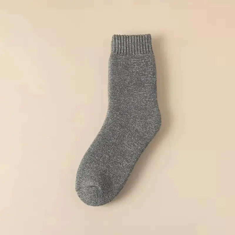 CozyNest Women Boot Socks Set Of 3 Pairs Thick Thermal Winter Cotton Warmth For Outdoor Wear