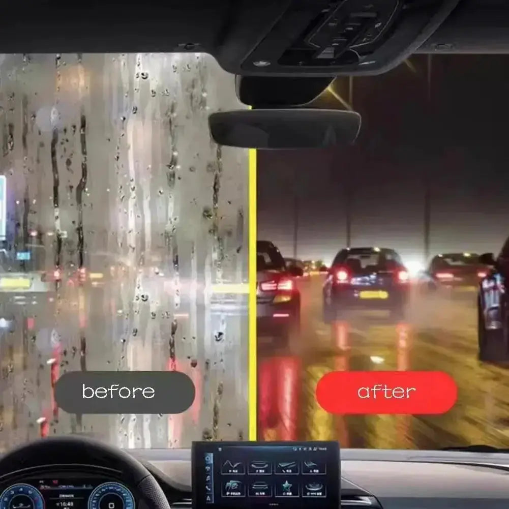 Car Glass Oil Film Remover Hydrophobic Glass Cleaning Board For Windshield And Window Auto Detailing Tool