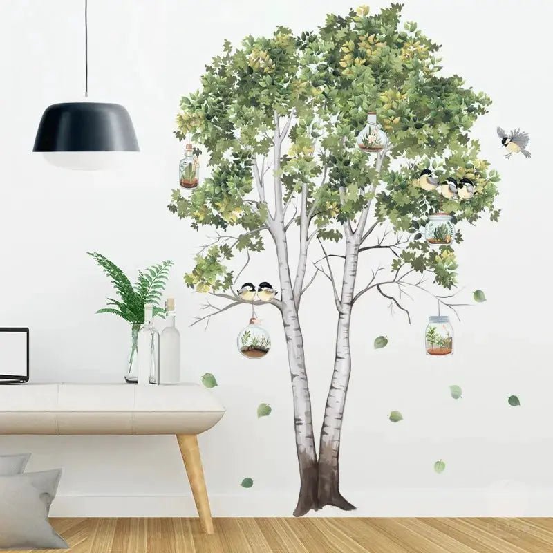 Large Nordic Tree Wall Sticker For Living Room And Bedroom Removable Decals Home Decor Poster Art - Simples Market