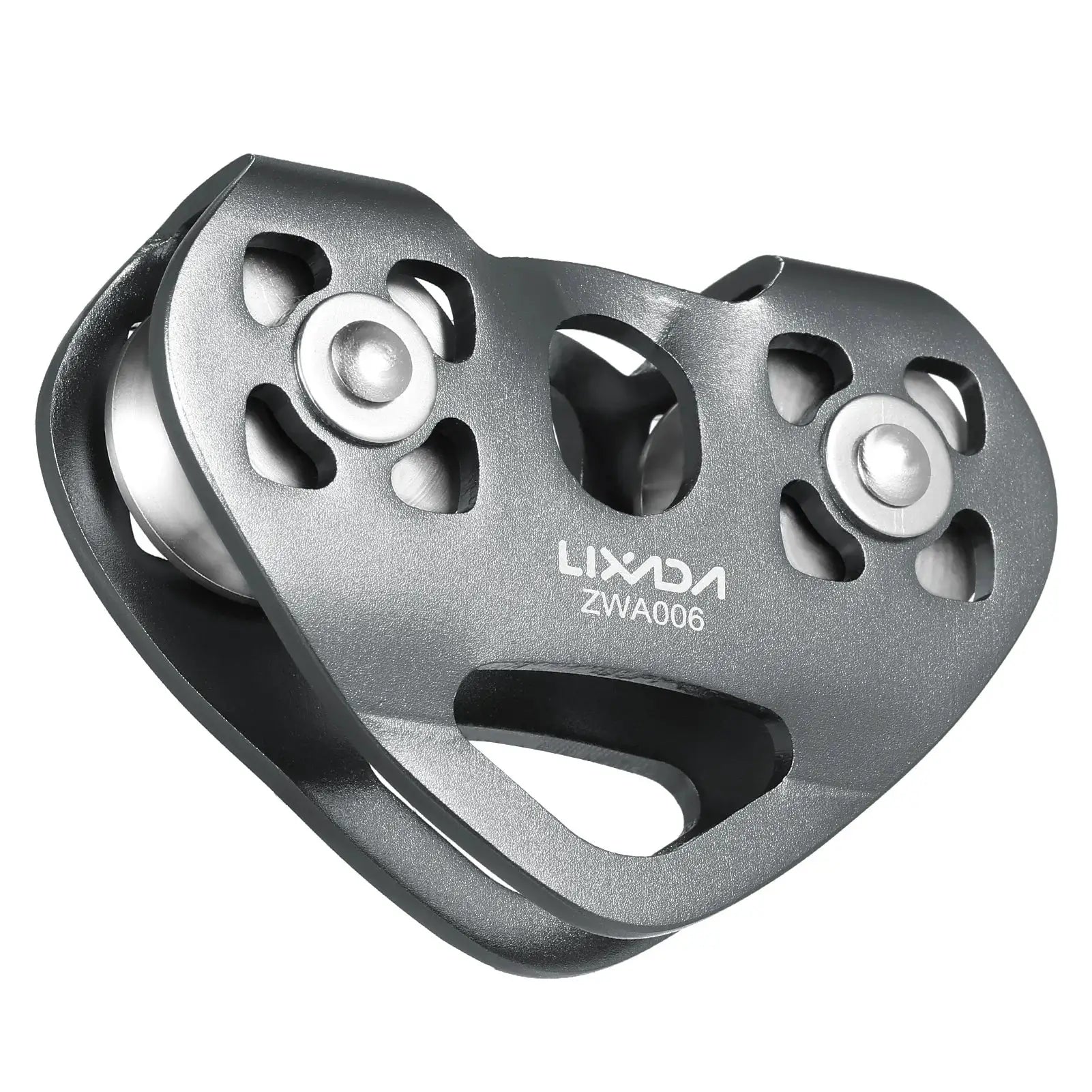 Simples Market Lixada 30kN cable trolley pulley with ball bearing, gray metal