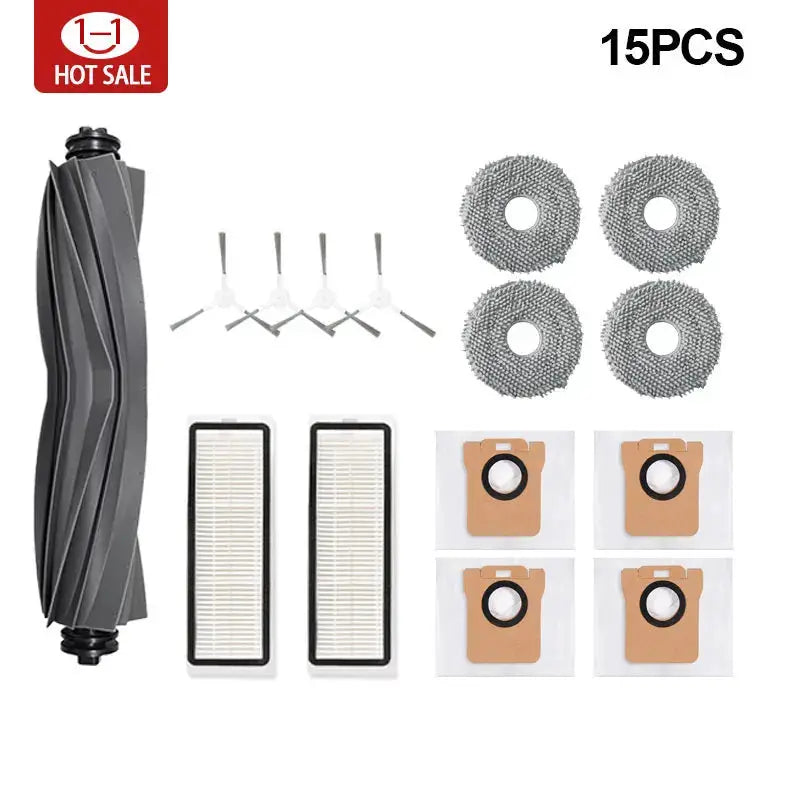 Xiaomi Robot Vacuum X20 Plus Dust Bag Mop Cloth Accessories Main Side Brush And HEPA Filter Replacement Parts