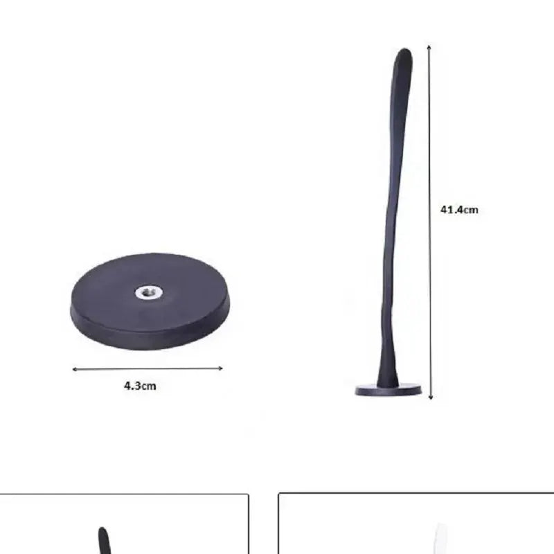 HOMEFISH Flexible Silicone Washer And Dryer Door Prop Easy To Use Bendable Sturdy Stopper For Odor Free Appliances