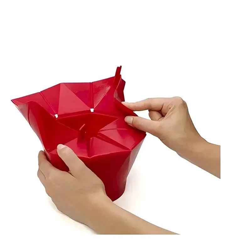 Foldable Silicone Popcorn Bowl Collapsible Microwave Safe Mess Free DIY Popcorn Maker Kitchen Tool