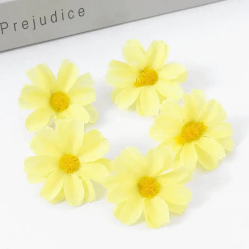 Silk Artificial Flowers 30 Or 50 Pcs Set For Home Decor Party Wedding Decoration Floral Design Craft Supplies