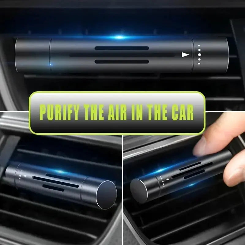 8 Piece Car Air Vent Perfume Set Aviation Aluminum Alloy Fragrance Aroma For Auto Interior Freshening