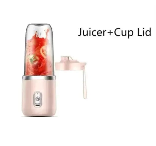 Portable USB Mini Juicer Cup Handheld Travel Blender for Water Bottles