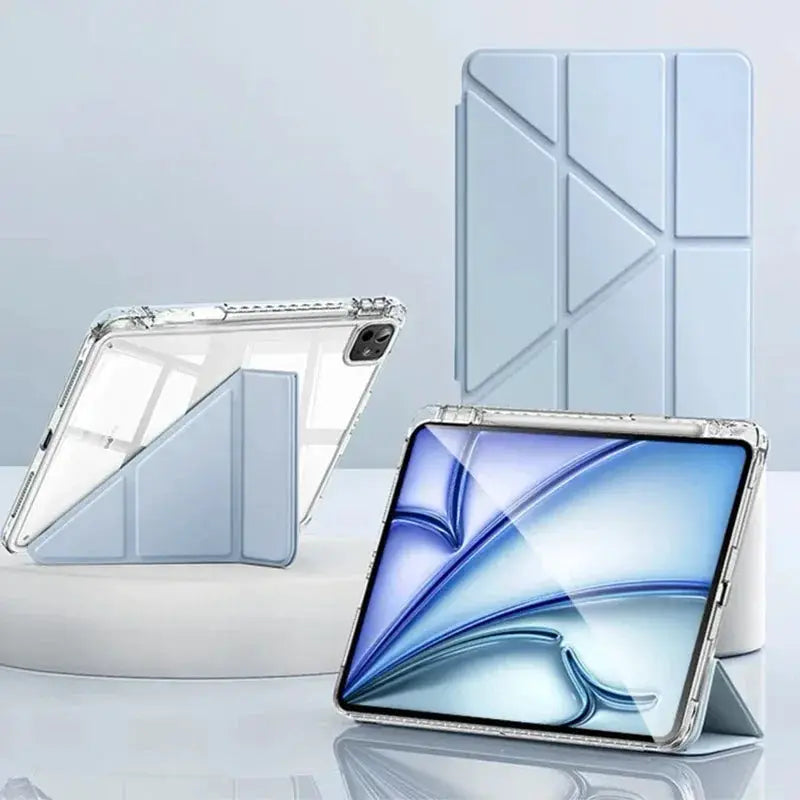Y Fold Magnetic Case For iPad Universal Fit For A19 2026 A16 2025 Air 5 4 Air 11 13 Pro 12.9 11 10.9 10.5 10.2 9.7 Inch