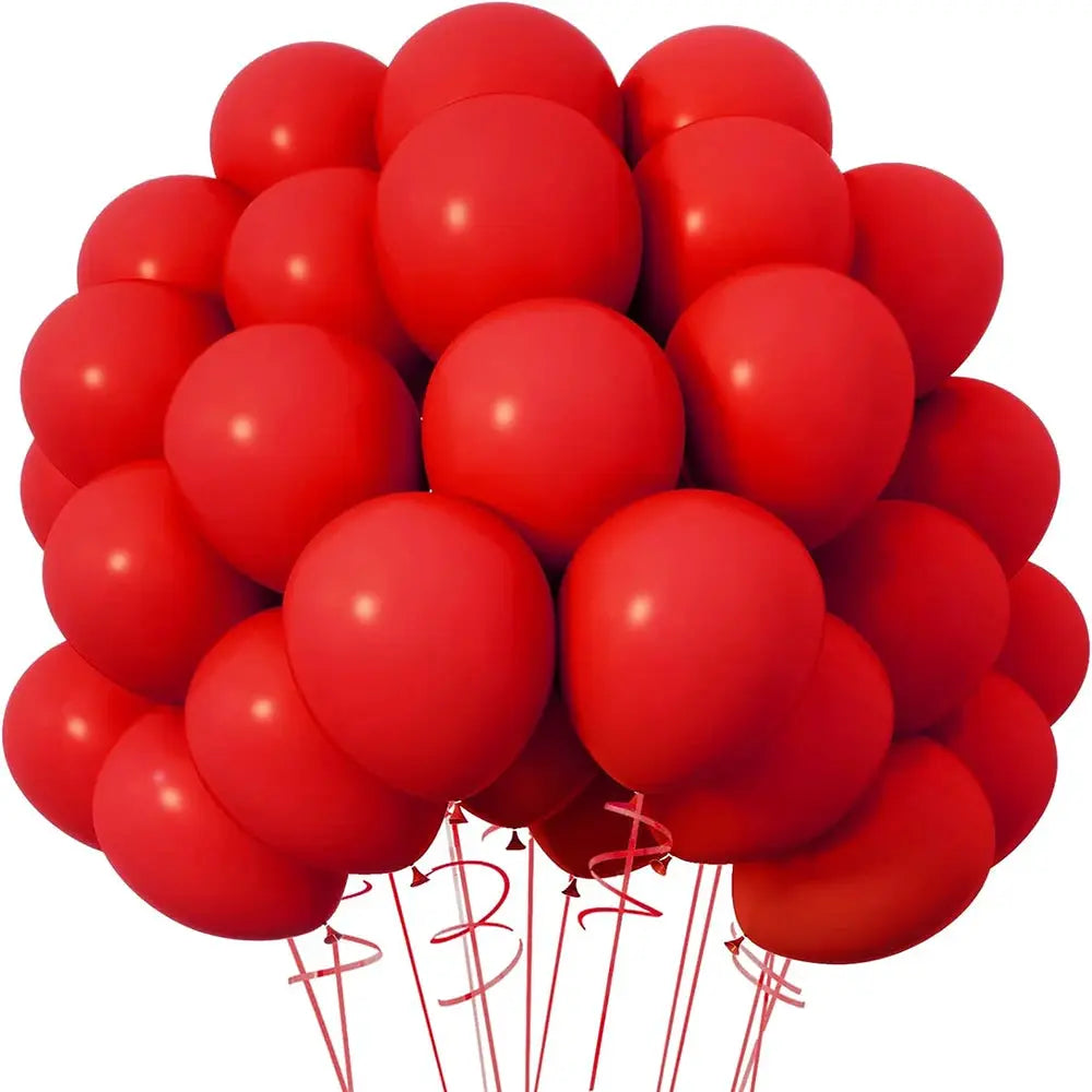 5 10 12 Inch Latex Balloons Baby Blue Red Green White Sand 10 20 30 Pcs Wedding Baby Shower Birthday Party Decor