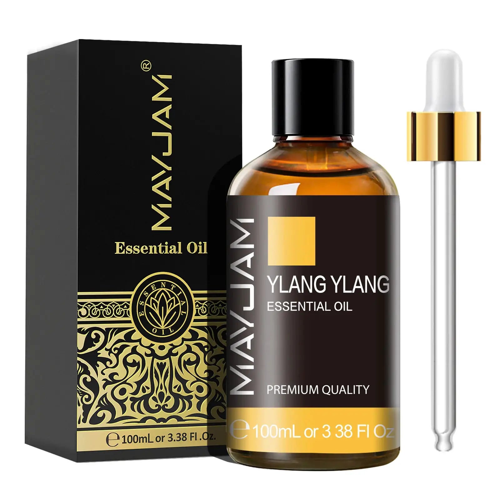 MAYJAM 100ml Pure Plant Essential Oil Mint Bergamot Patchouli Citronella Lemongrass Chamomile Cedarwood For Reed Diffuser