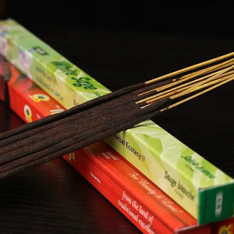 Natural Tibetan White Sage Incense Sticks In Tubes Joss Sticks Home Fragrance Bulk Indian Incense For Calm Focus