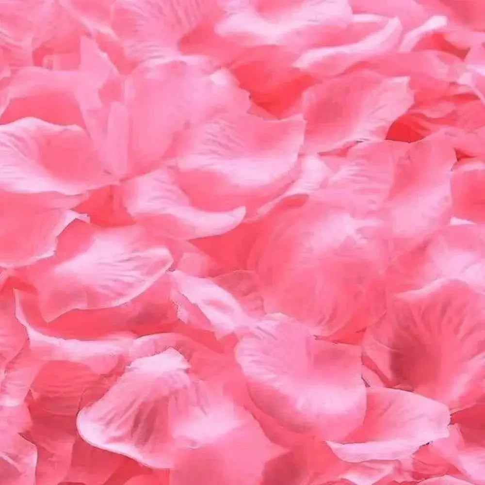 Colorful Artificial Rose Petals 100 To 10000 Pieces Red White Gold Nonwoven Silk Like Fabric Wedding Party Valentine Decor