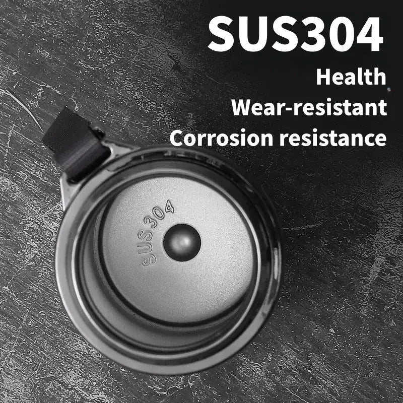 Stainless Steel Thermos Vacuum Flask With LED Temperature Display 500ml To 1L Sus304 Tea Water Bottle Portable