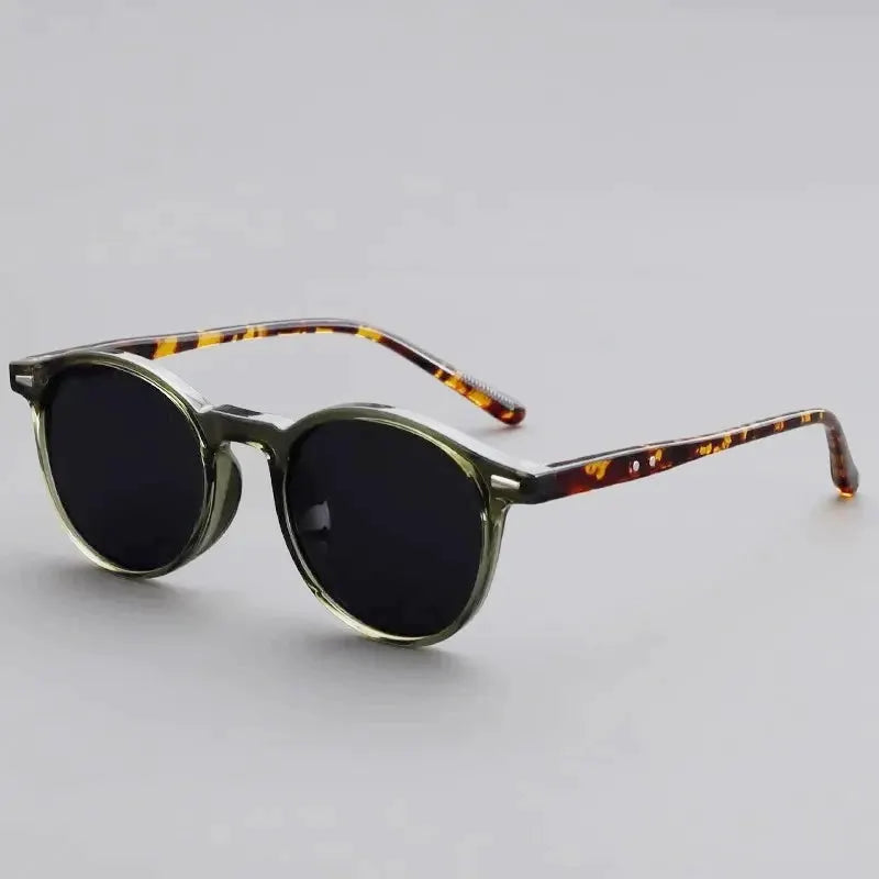 VintageVista Round Sunglasses Unisex Classic Circular Frame Eyewear For Timeless Style And Comfort