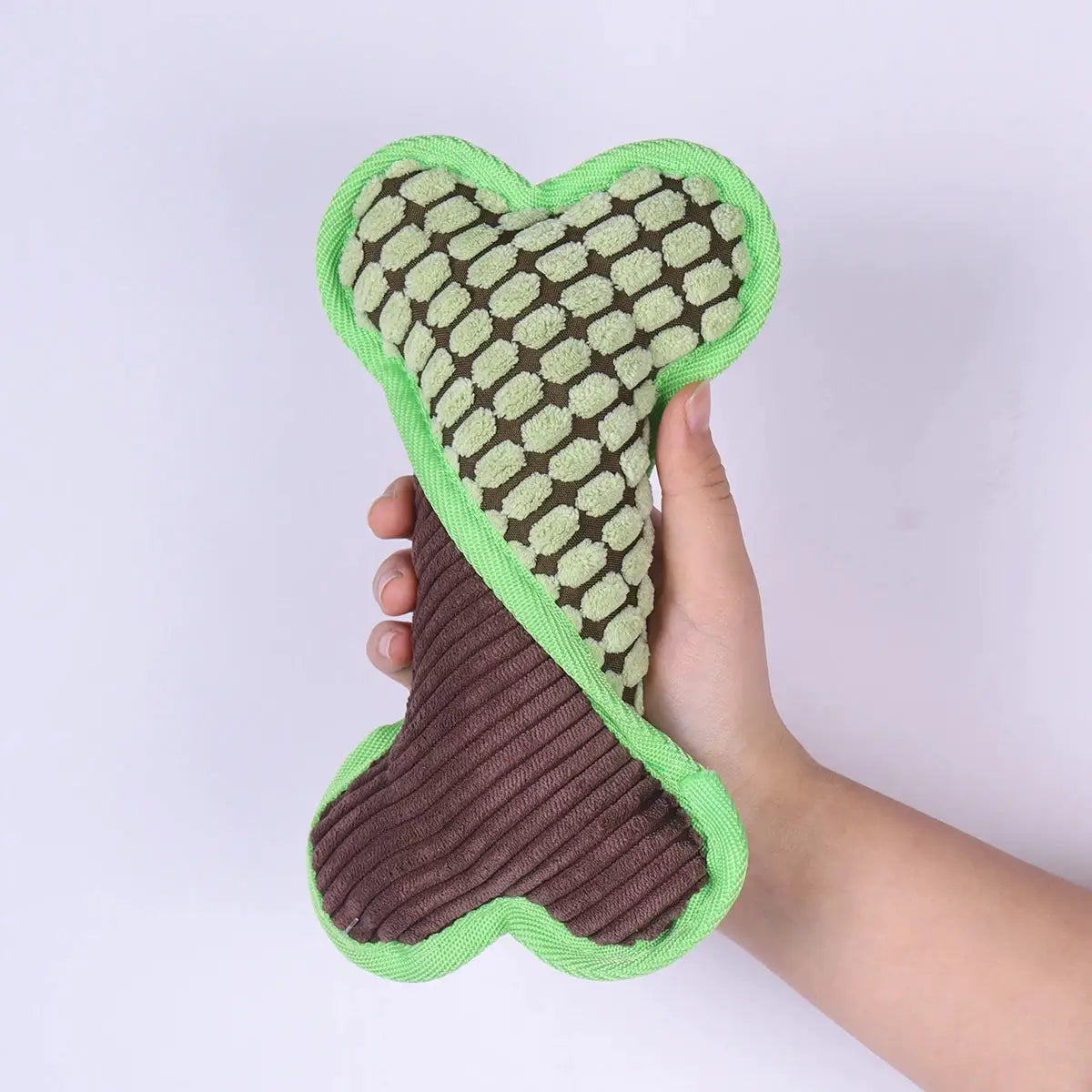 Plush Squeaky Bones Dog Toys For All Sizes, Stuffed Chew Toy Gifts For Puppies And Adult Dogs