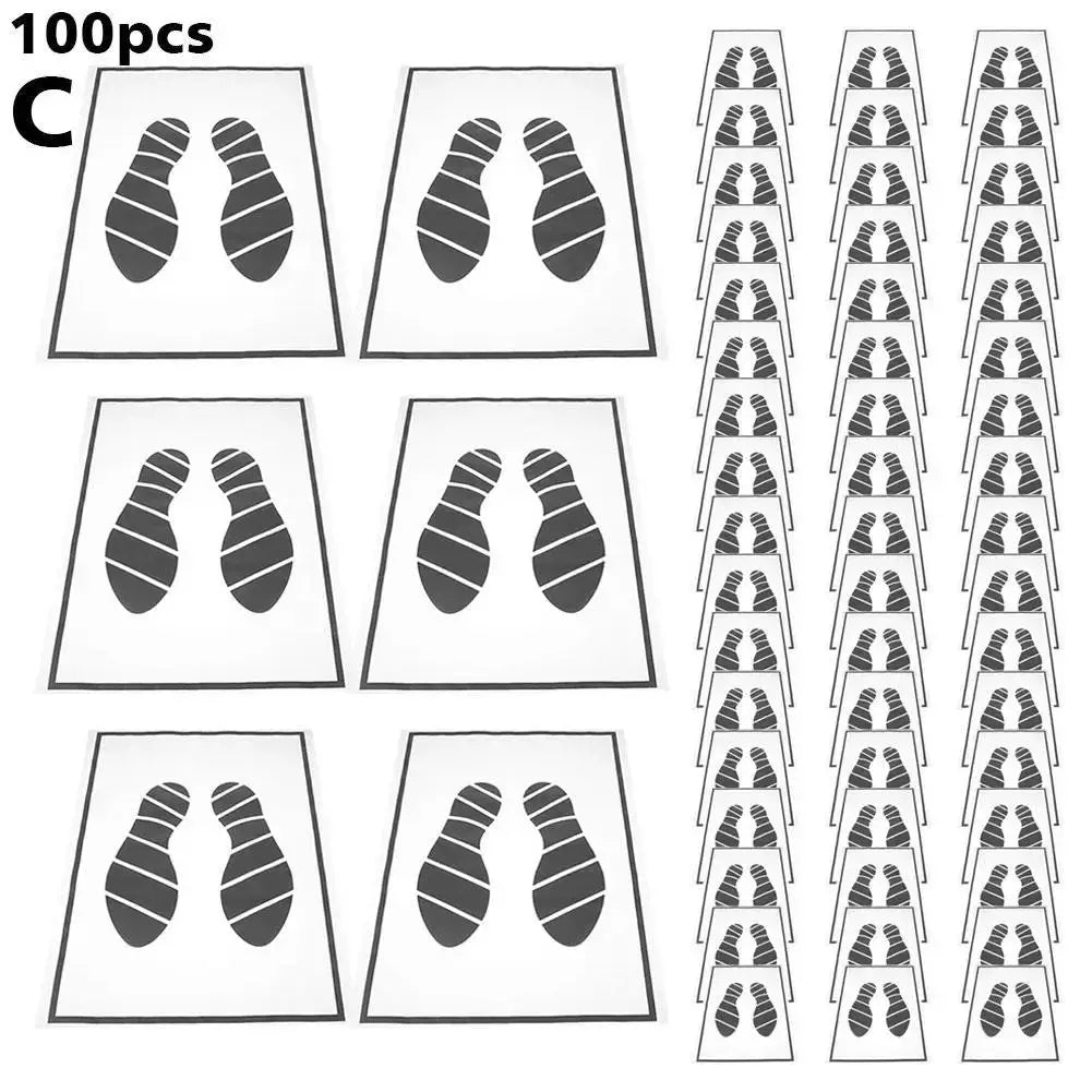Disposable car floor mats, 100pcs set, waterproof anti-slip, Simples Market
