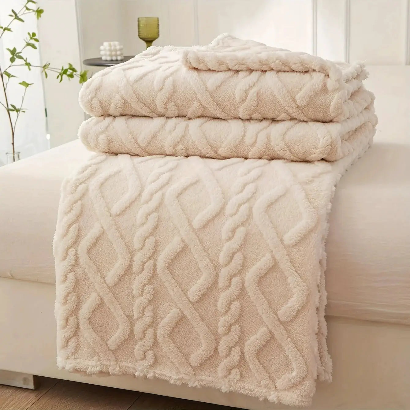 NT LEDIZ 1Pc Single Layer Coral Fleece Blanket Lightweight Multi Purpose Bed Cover For Living Room Sofa Nap