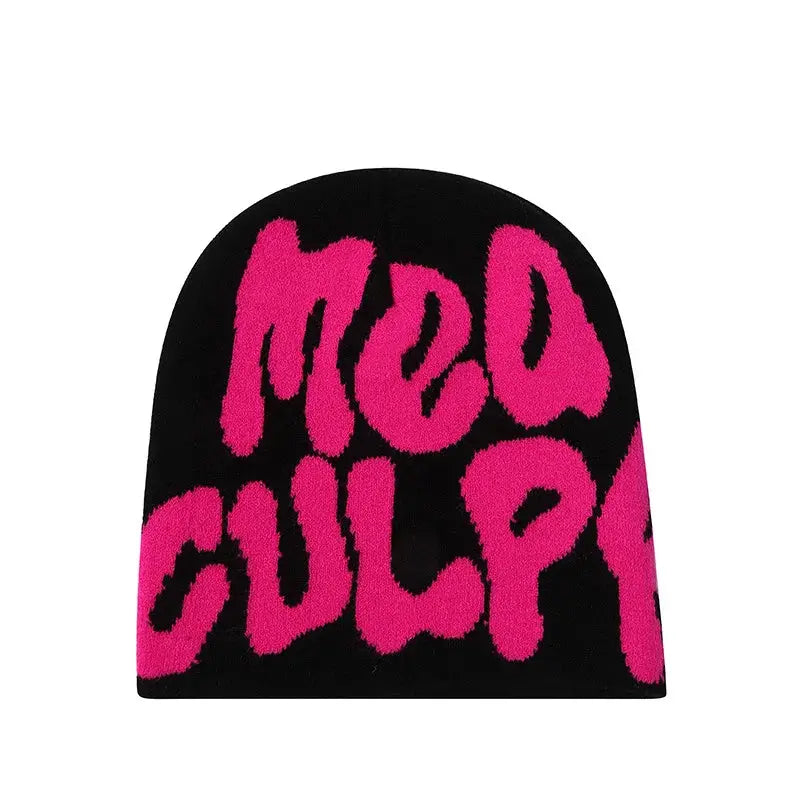 UrbanPulse Hip Hop Knit Beanie Hat Unisex Breathable Acrylic Knit Warm Winter Outdoor Cap for Sports and Casual Wear