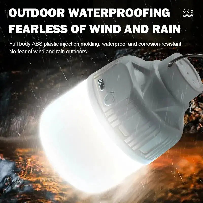 TrailGlow USB Rechargeable LED Camping Lantern High Brightness Portable Outdoor Light For Camping And Emergencies