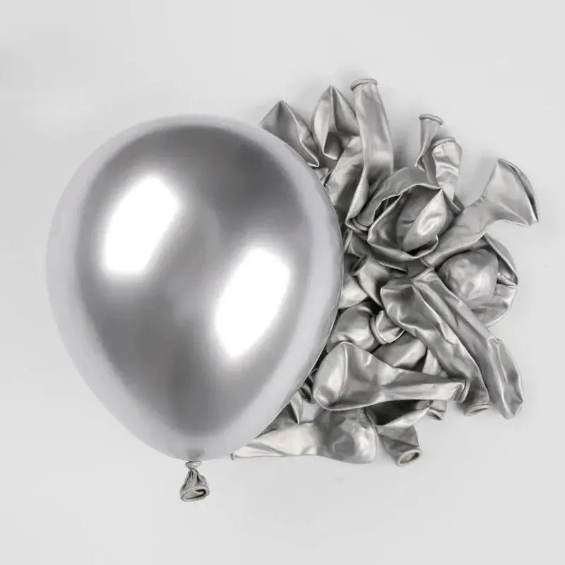 Metallic Balloons Set Gold Pink Blue Helium Latex For Wedding Birthday Party Baby Shower Decoration 20 Or 40 Pcs