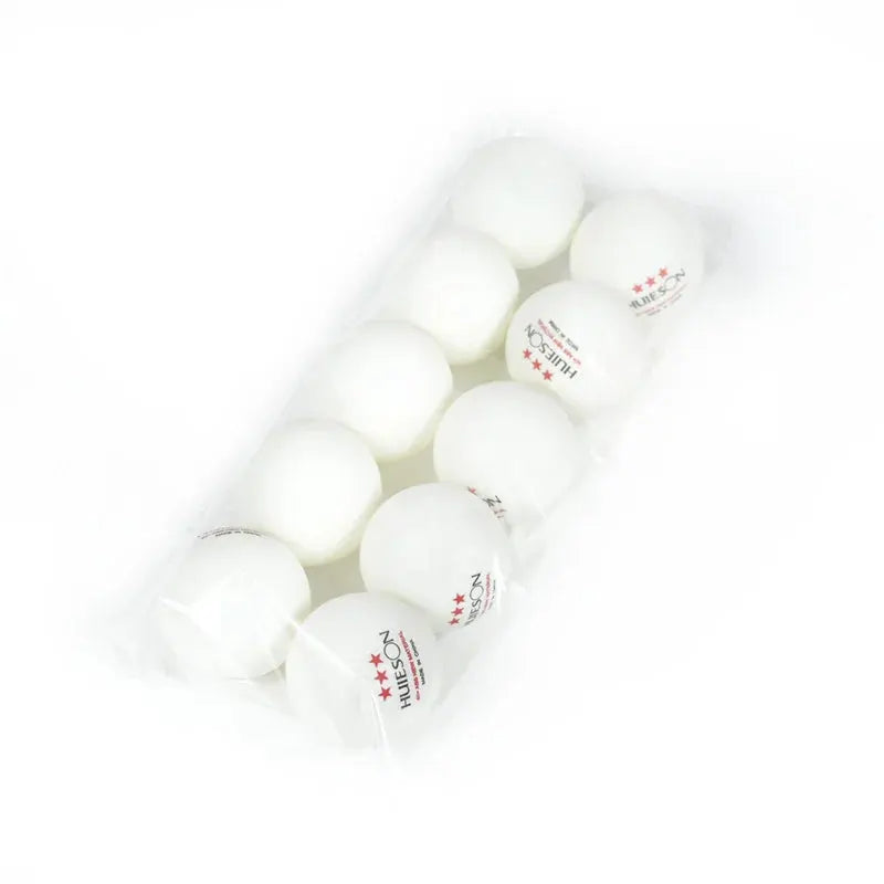 Huieson 10 Pack ABS Table Tennis Balls 3 Star 2.8g 40 Plus MM Ping Pong Balls for Match Training