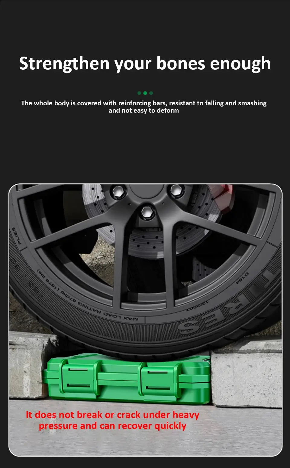 Green waterproof storage case for small precision instrument parts; shockproof box
