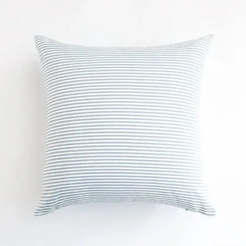 Pillow cover LEEJOOM light blue striped decorative cushion, 30x50cm/45x45cm, Simples Market, 1PC