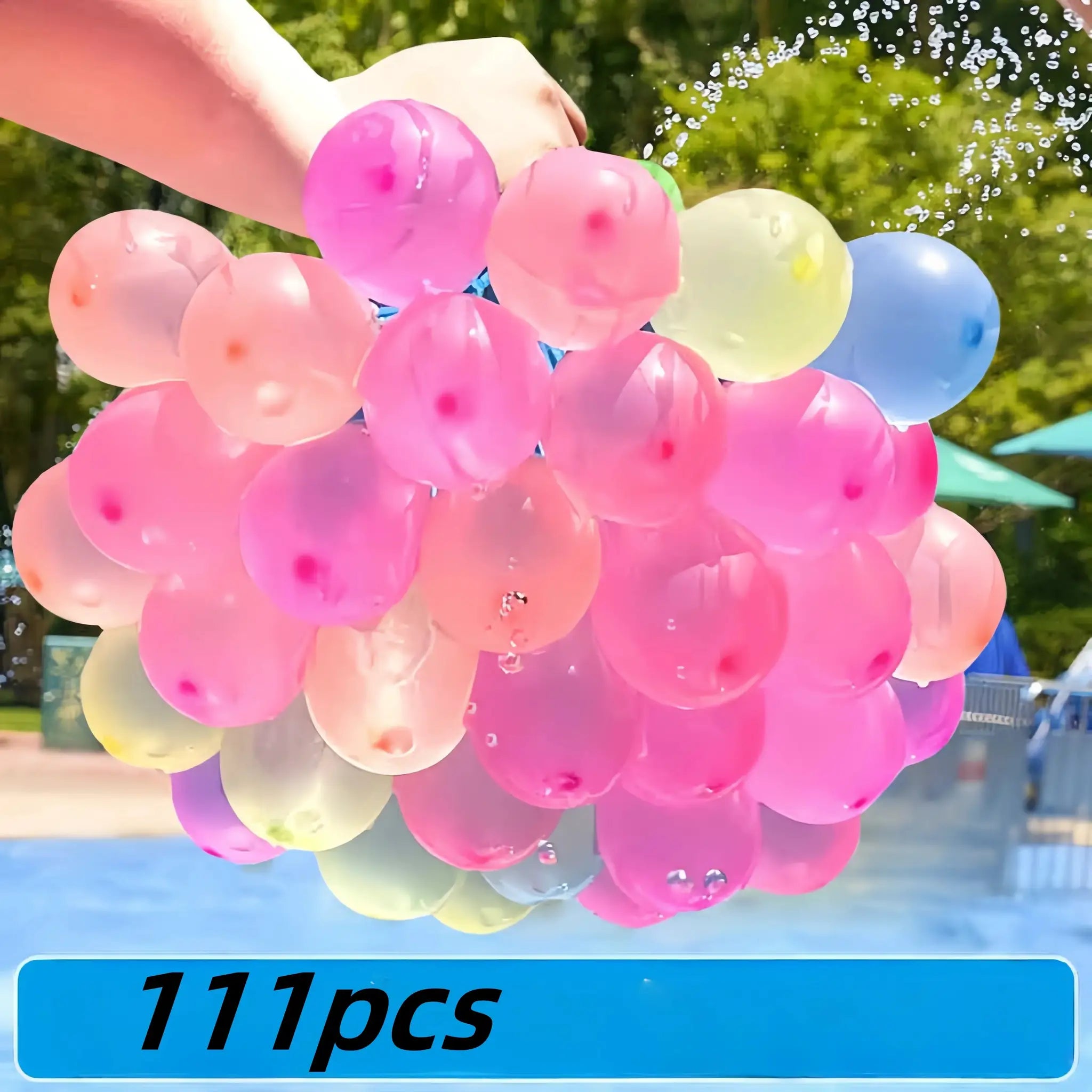 Rapid Injection Water Balloons 333 Or 111 Pieces Quick Inflate Summer Outdoor Water Fight Toys For Kids And Adults